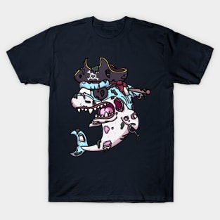 Zombie Pirate Shark T-Shirt